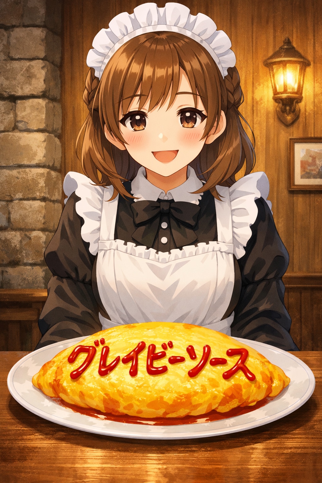 きょうのオムライス(04/14)+実践ミラさん