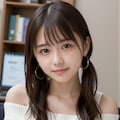 夏のオフショルセーター 6枚目