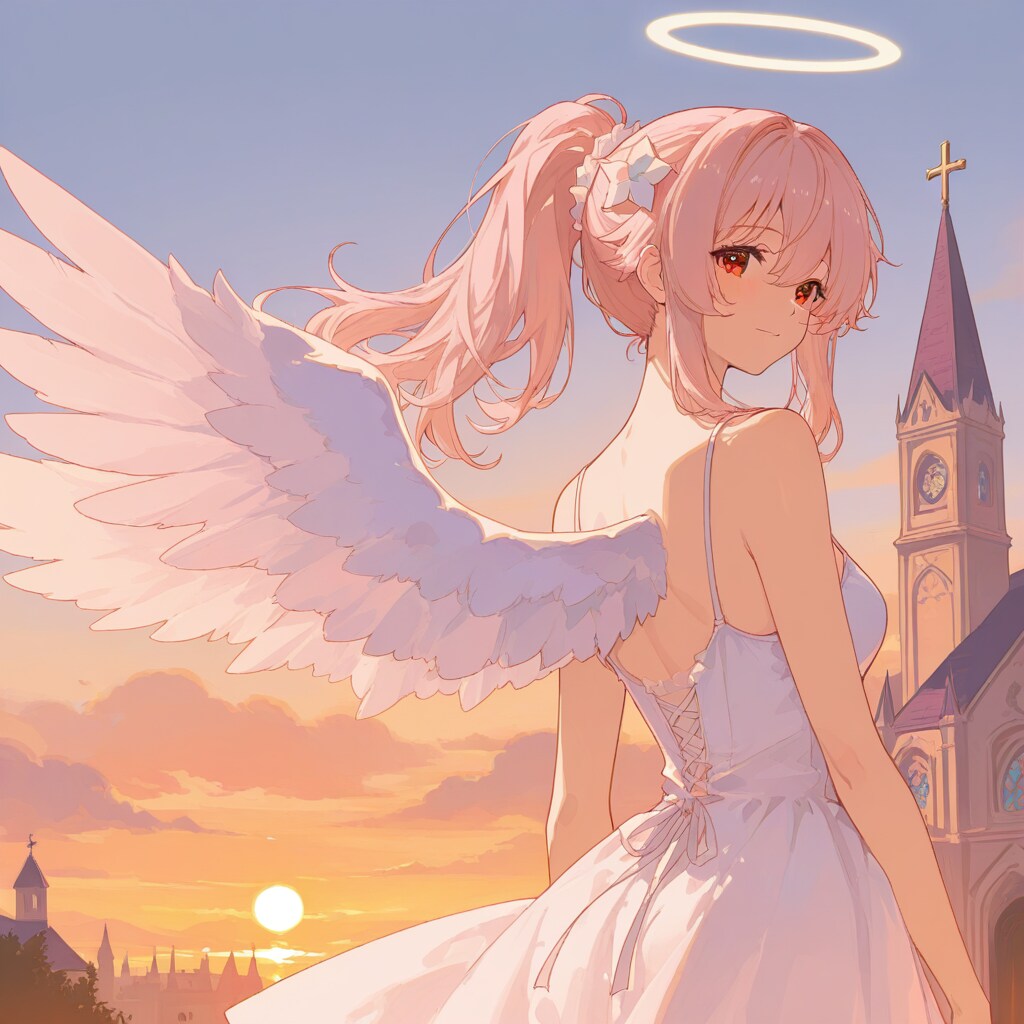夕暮れ