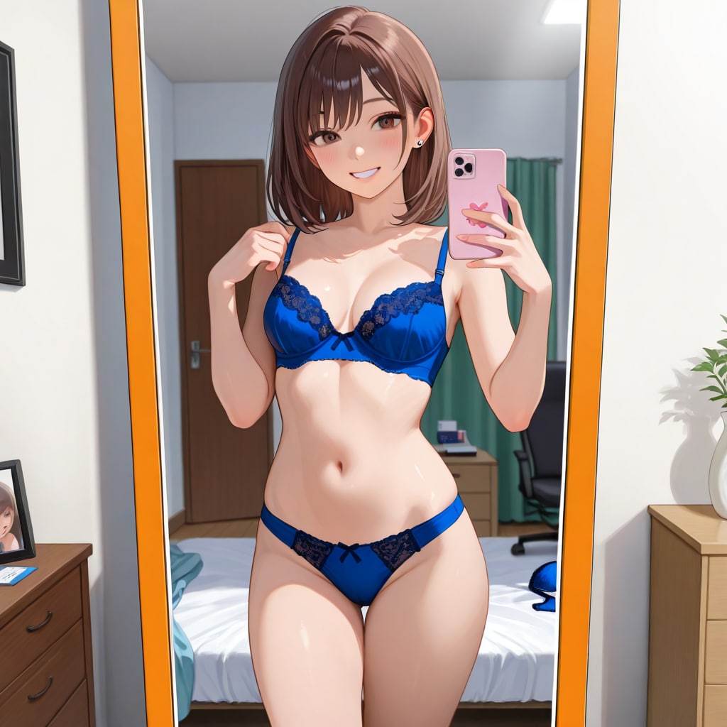 自撮りを送ってくれる同期