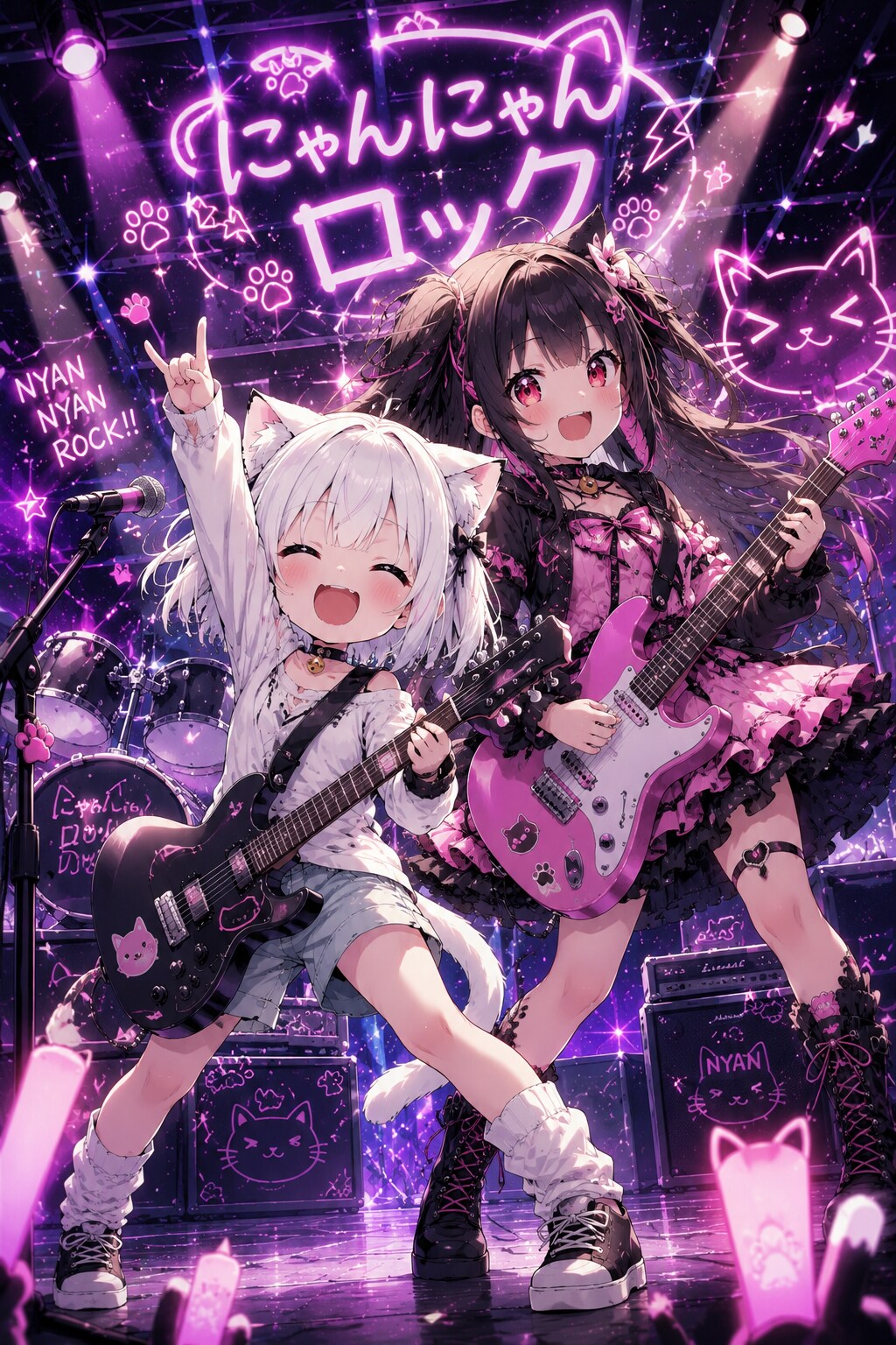 にゃんにゃんロック🎸