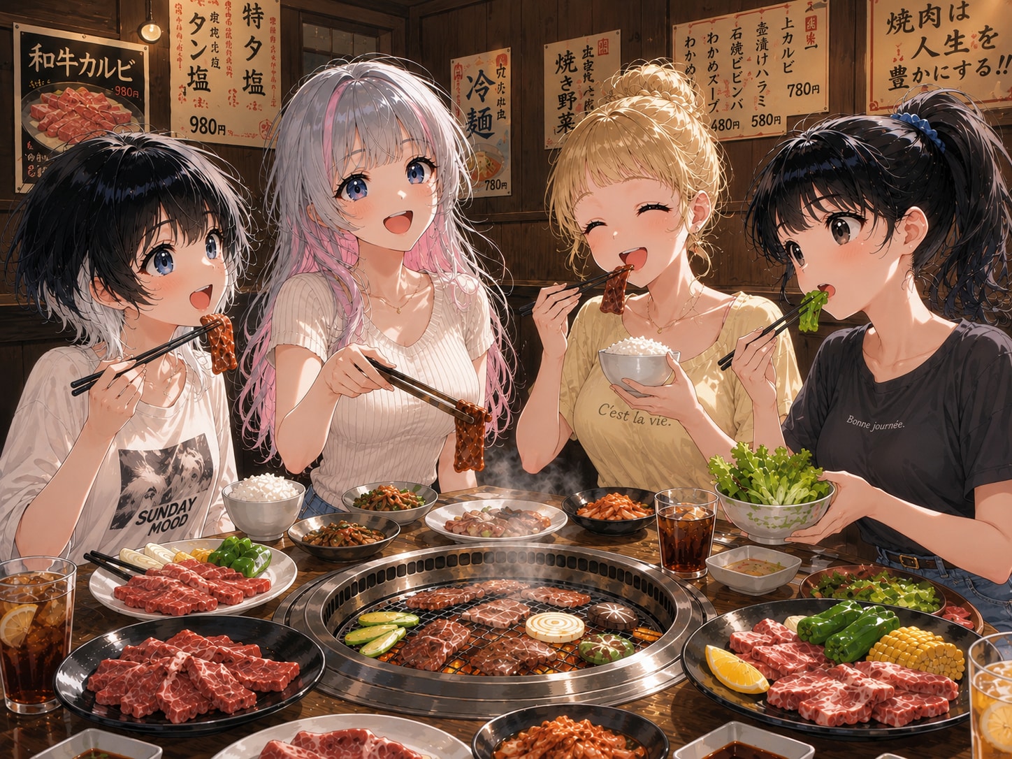 肉と野菜のあいだに | の人気AIイラスト・グラビア