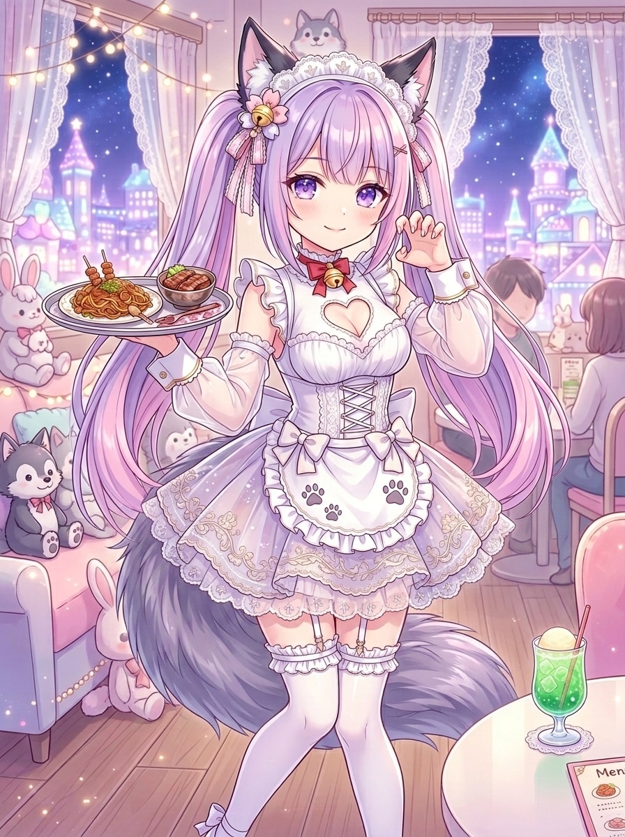 紫ツイ狼