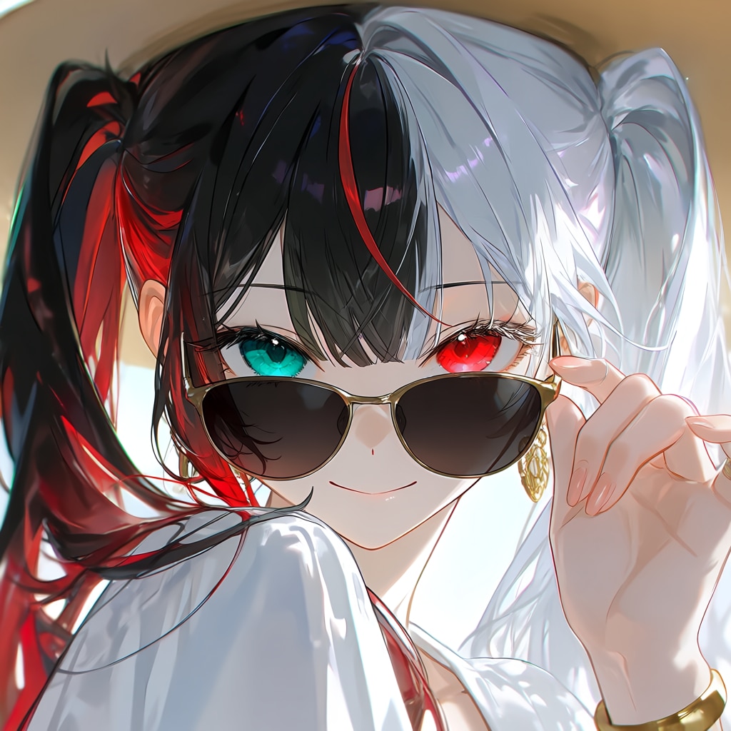 ノワール×サングラス