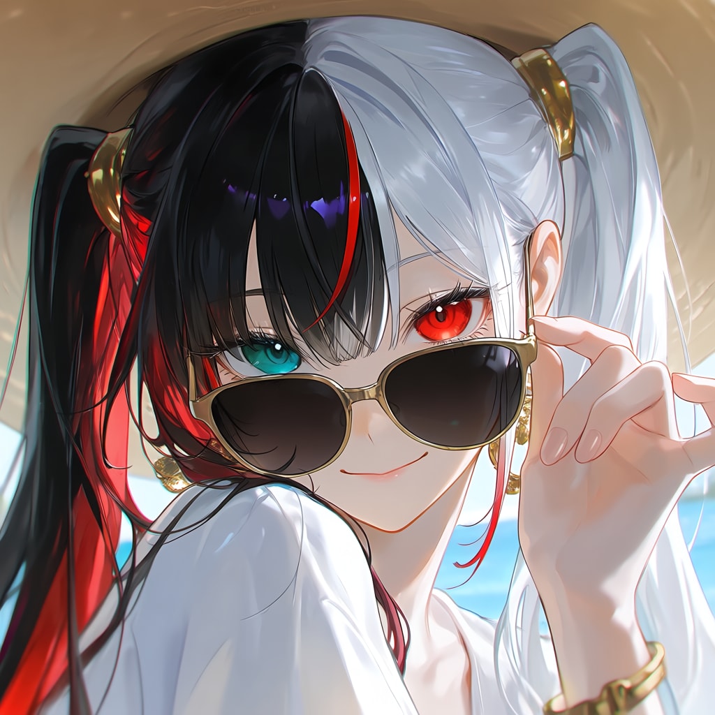 ノワール×サングラス