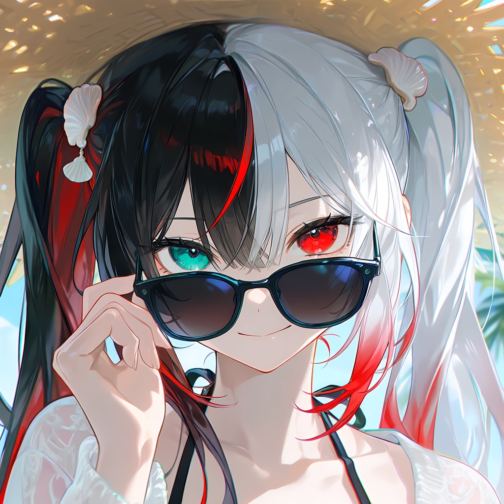 ノワール×サングラス