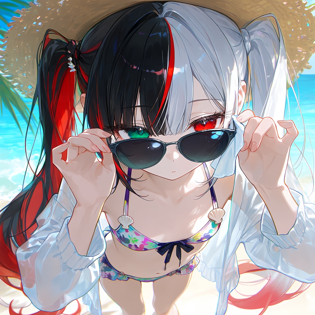 ノワール×サングラス