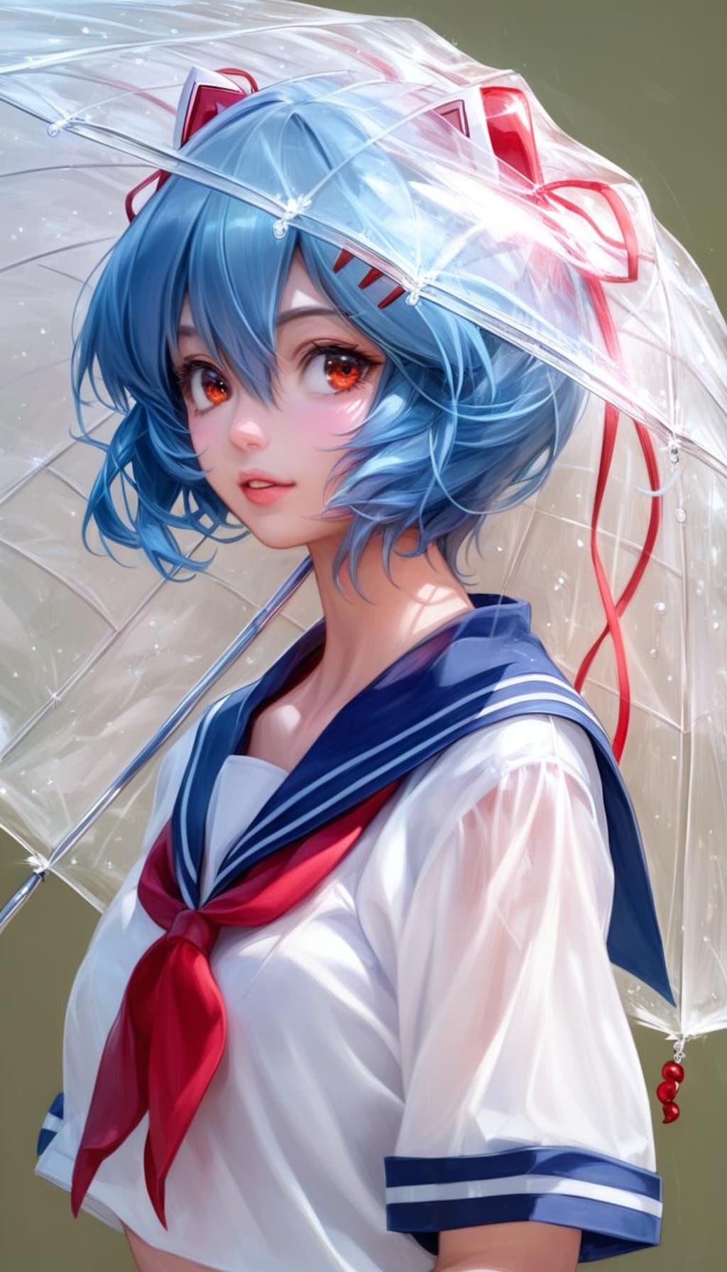 ビニール傘とレイちゃん