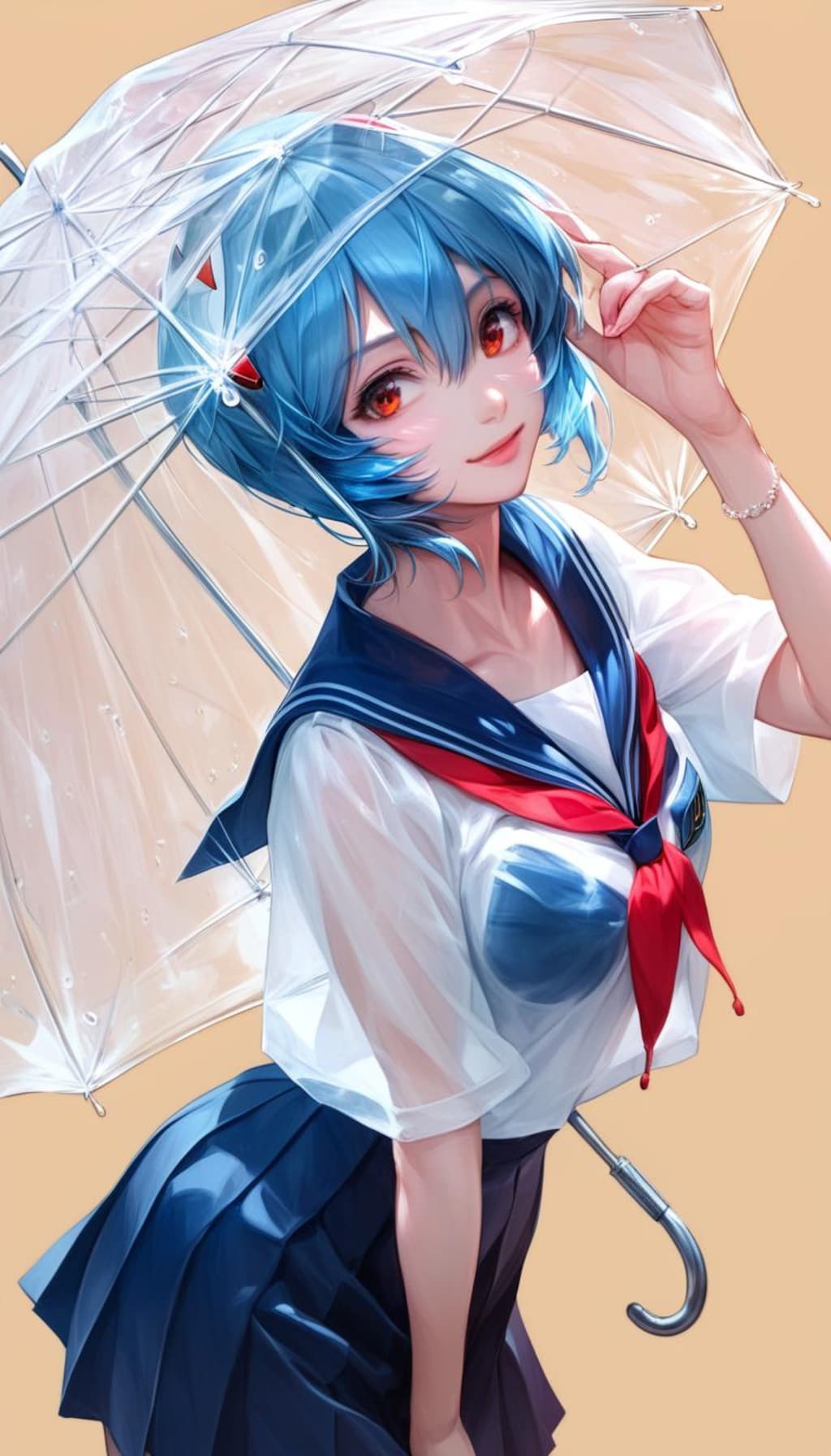 ビニール傘とレイちゃん