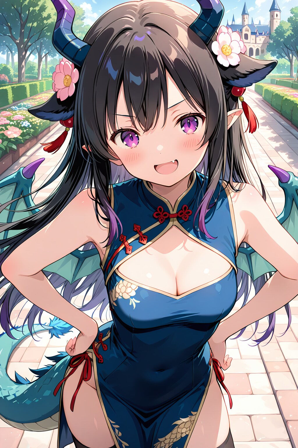 チーパオ竜姫様