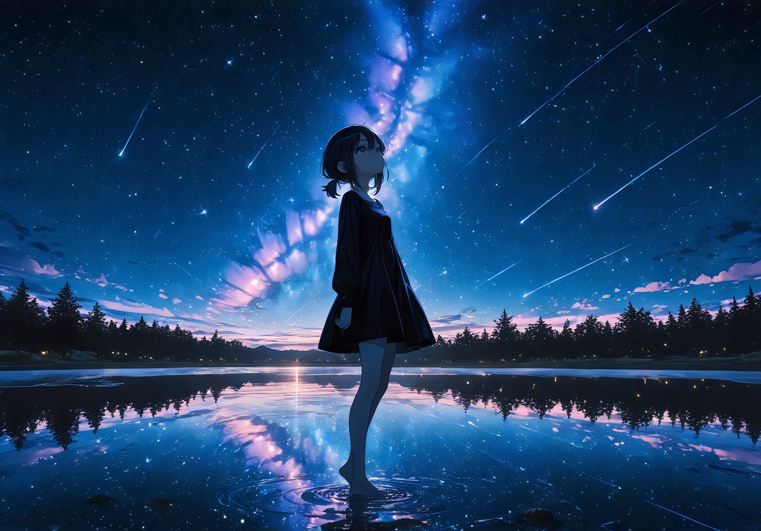 流星のささやく川