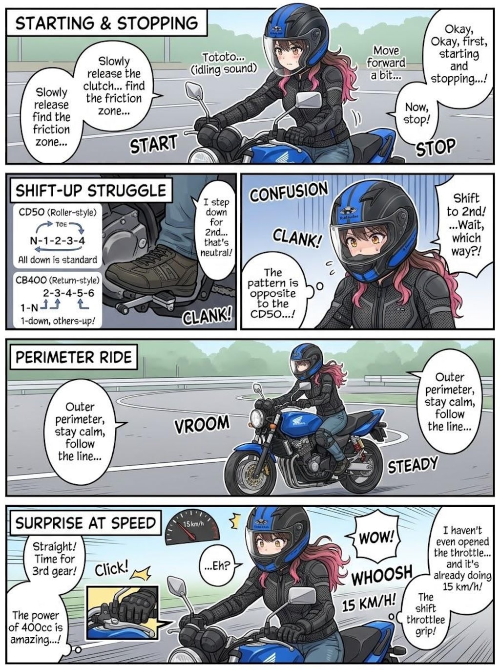 Sumiちゃん普通二輪免許取得への道②