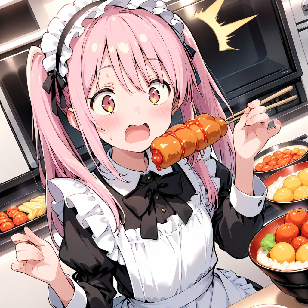 つまみ食いがバレた！ | の人気AIイラスト・グラビア