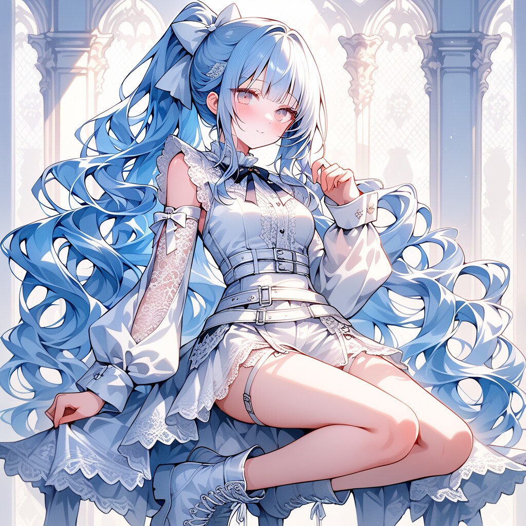 雪兎小雪（うちの子）はゴシック・ロリータを着こなしたい