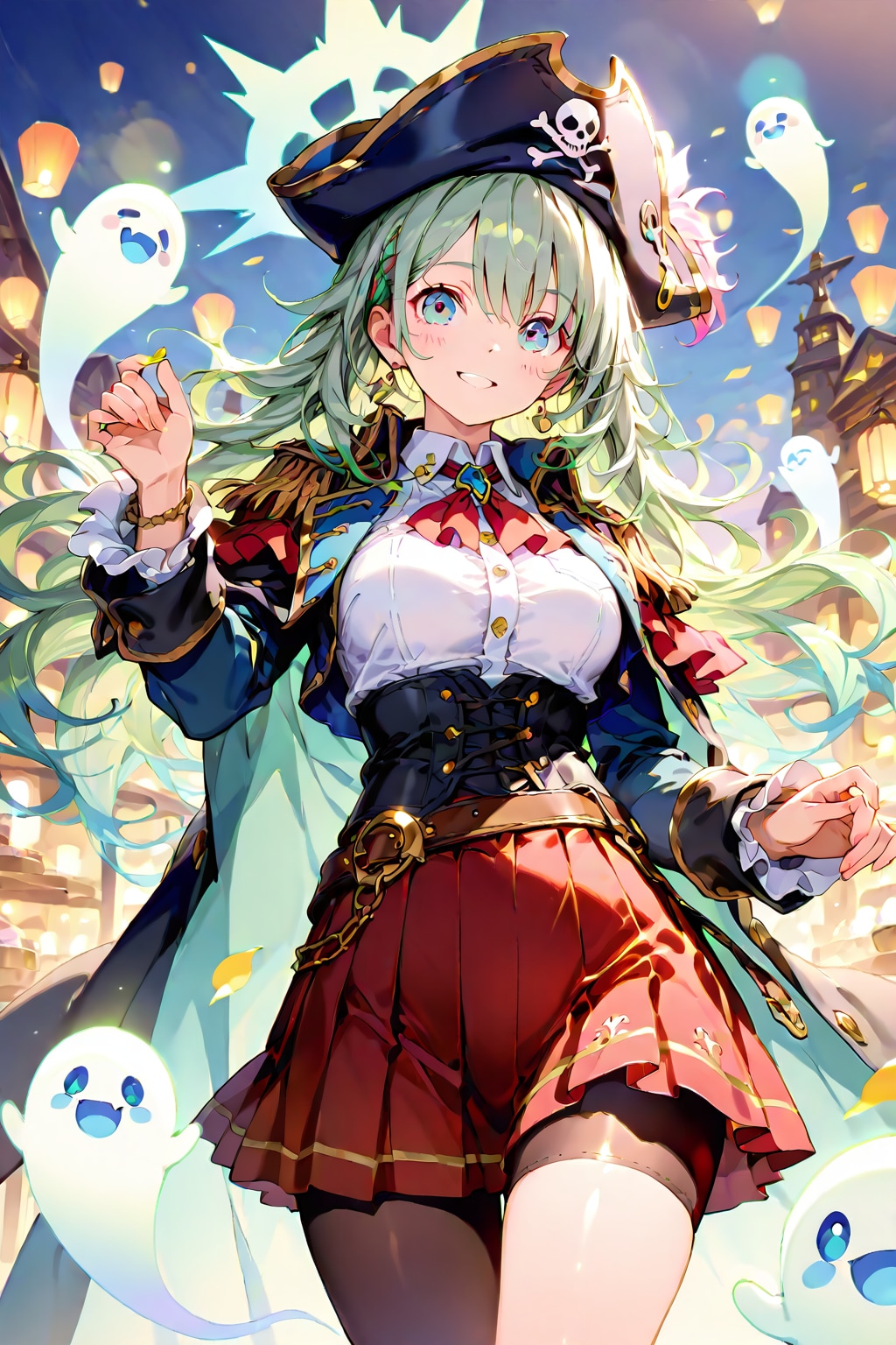 海賊と幽霊 | の人気AIイラスト・グラビア