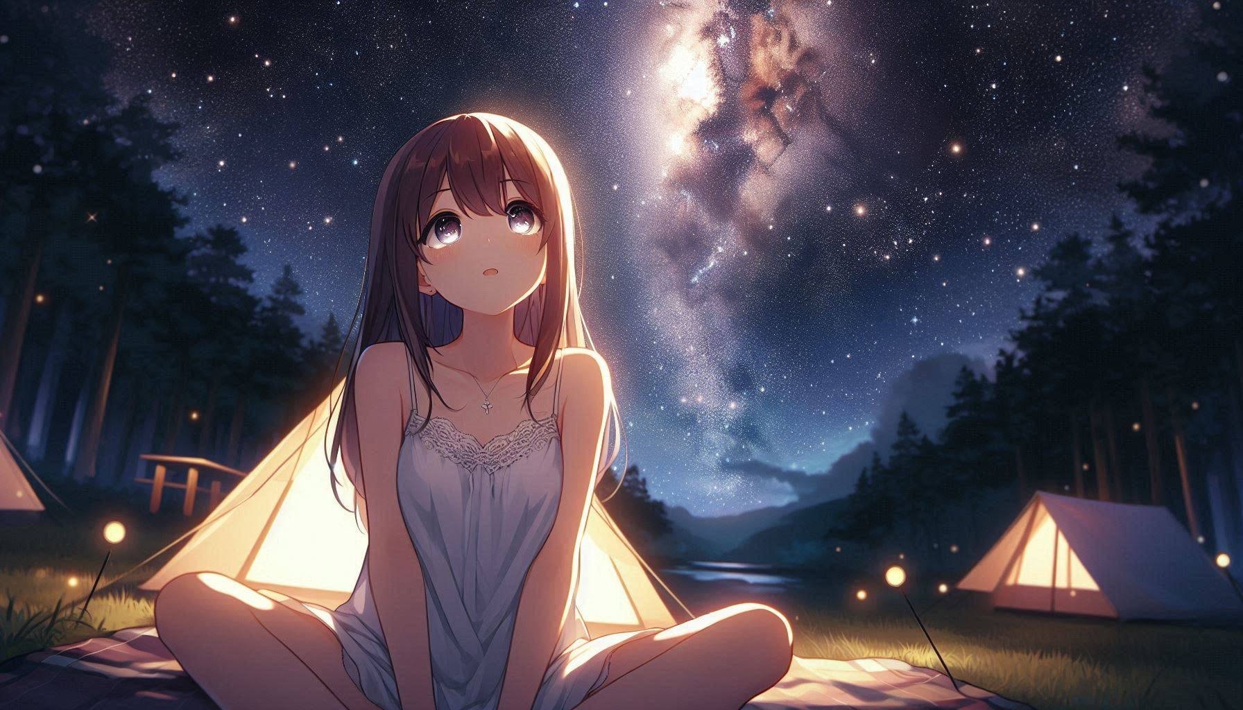 夏の夜空(DALL-E)(15)