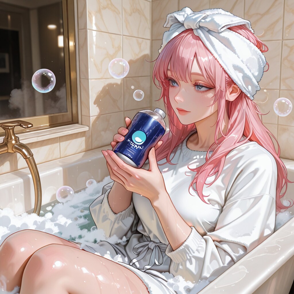 湯上がりのリフレッシュタイム | の人気AIイラスト・グラビア