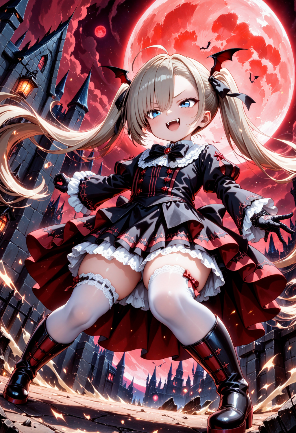 ヴァンパイアのコスプレしてみた