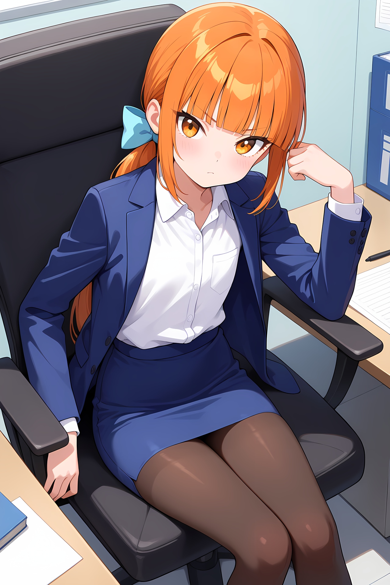 オフィスチェア | の人気AIイラスト・グラビア