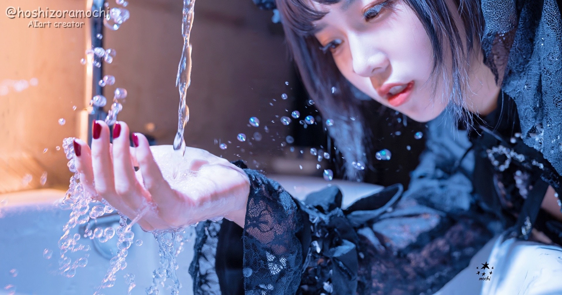 水の滴る瞬間が、たまらなく好き✨