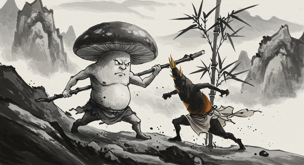 きのこたけのこ果し合い