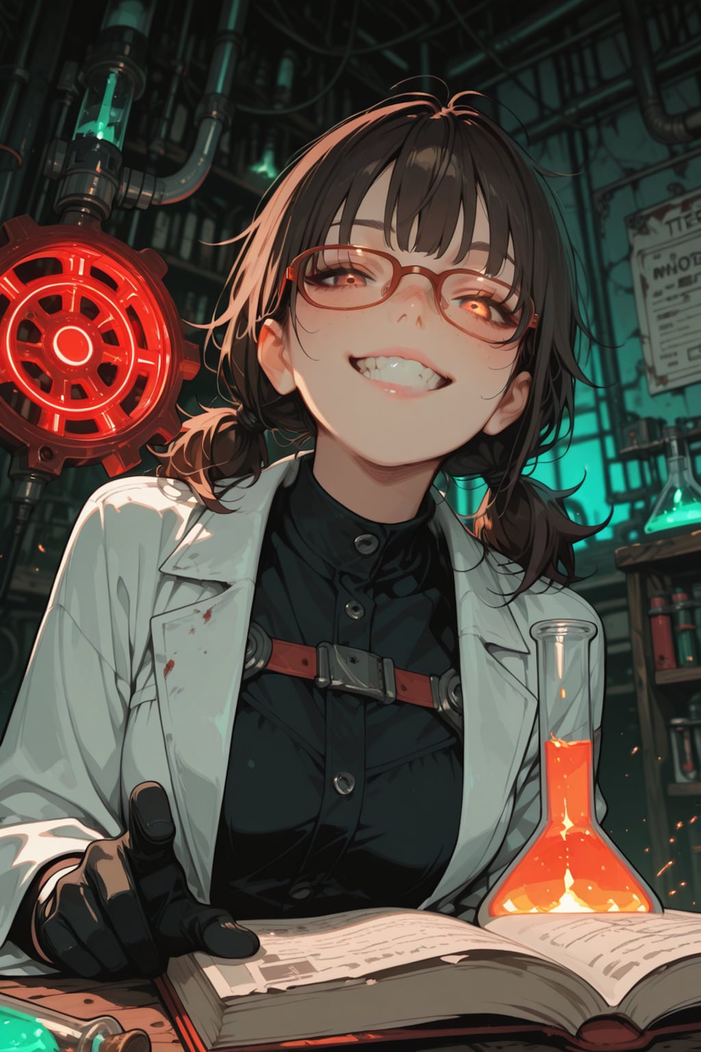 微笑むマッド・ケミスト