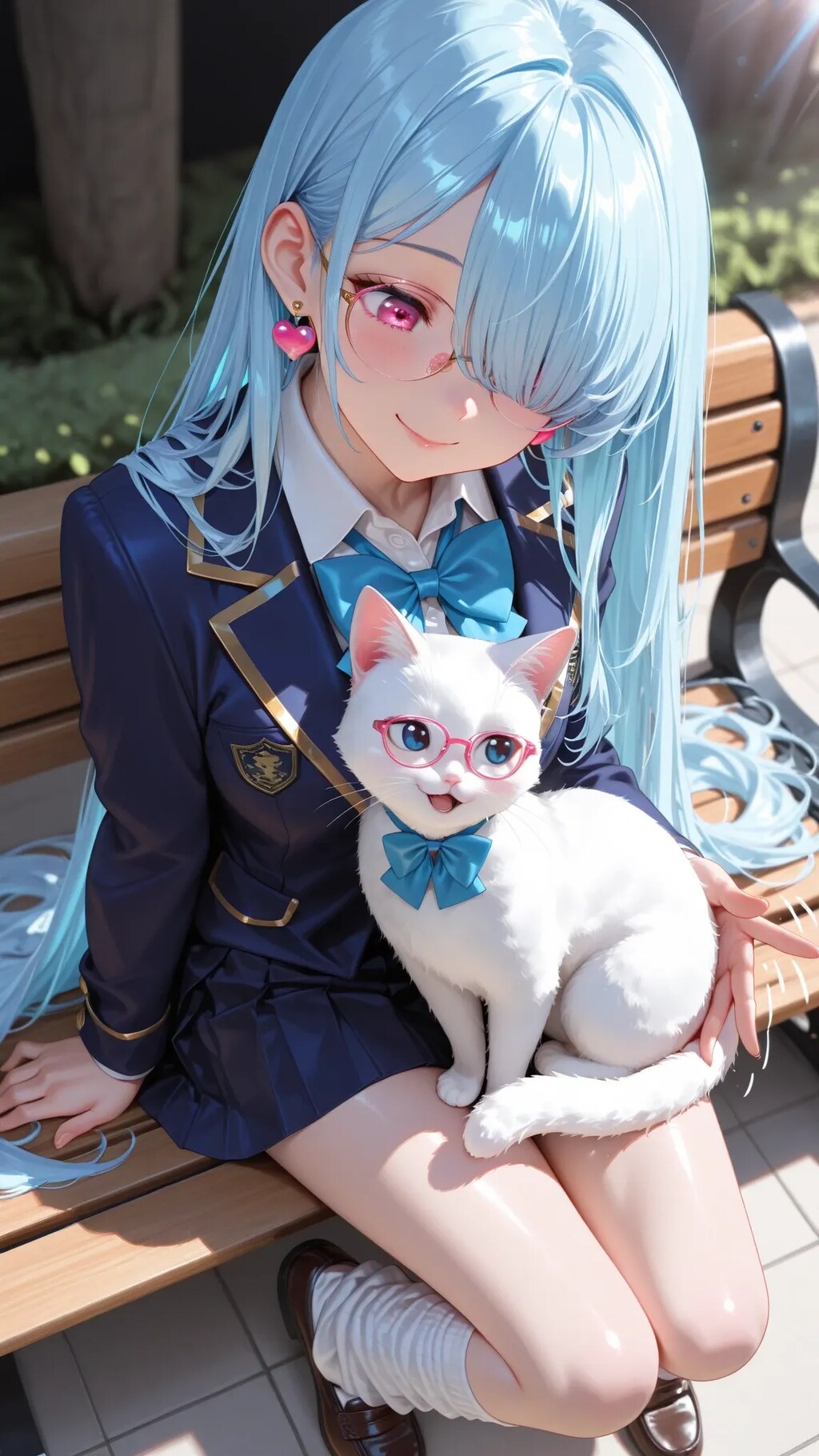 猫と
