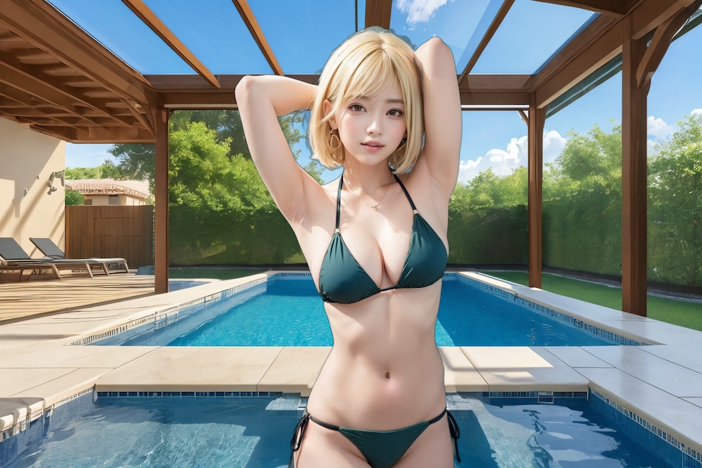 プライベートプールの れなちゃん（６）