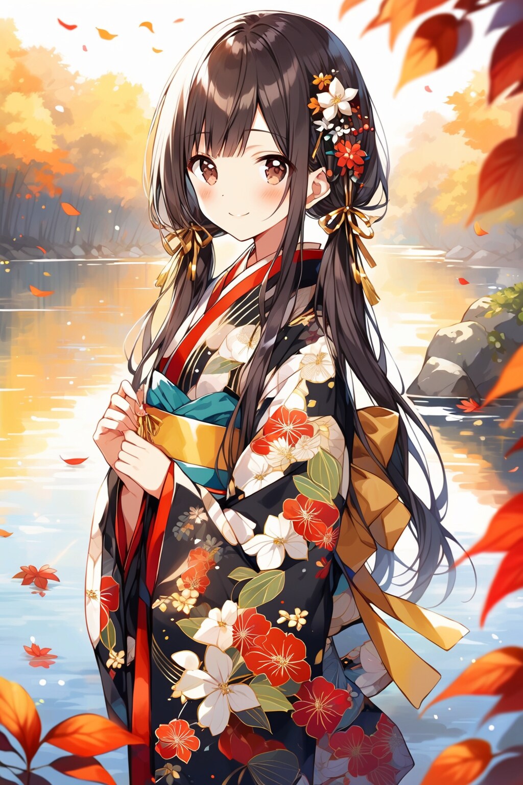 和服娘 | の人気AIイラスト・グラビア