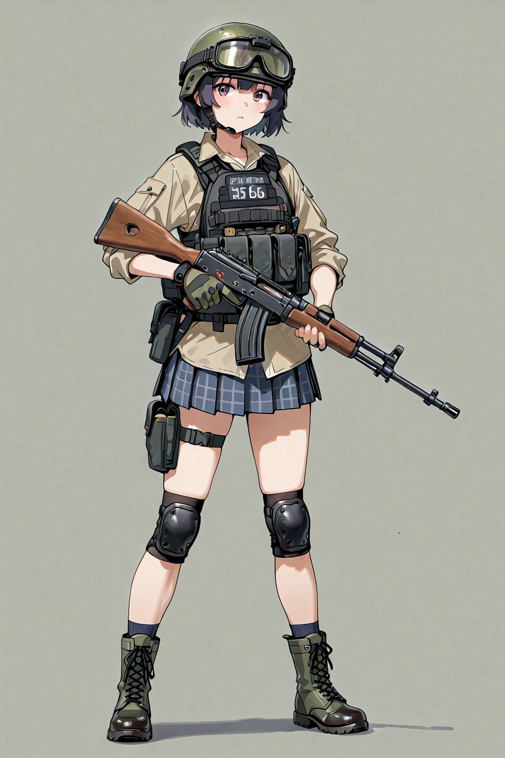 武装したJK