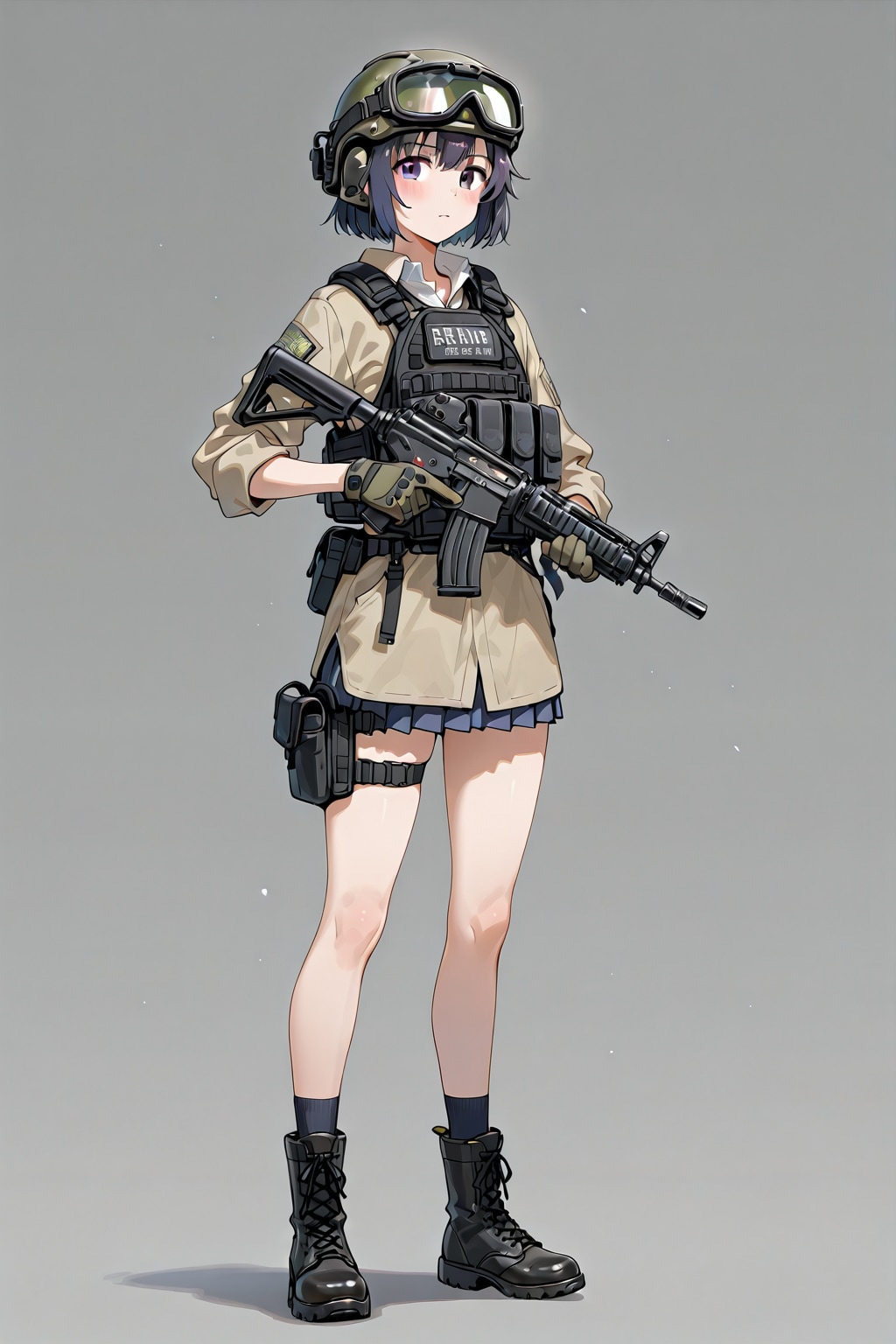 武装したJK
