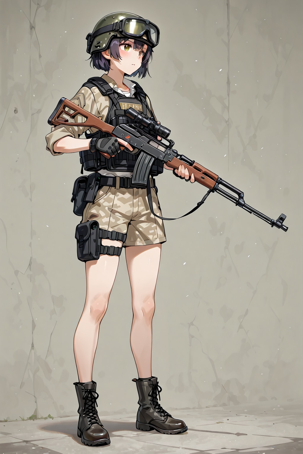 武装したJK