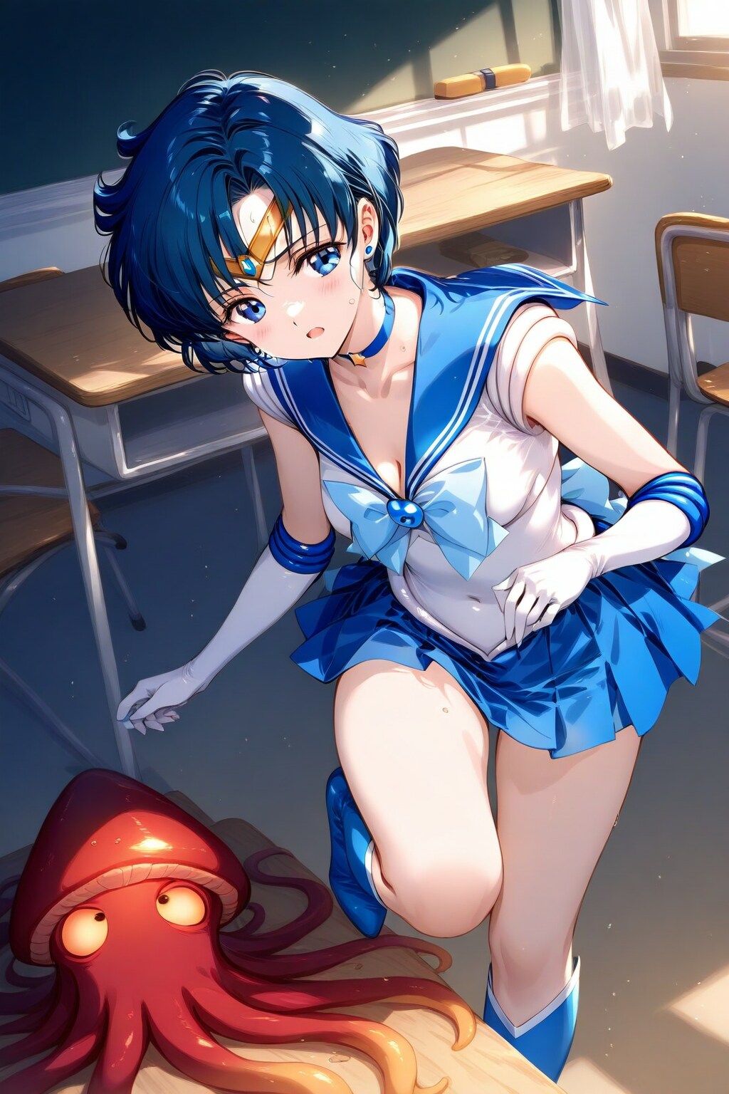 学校教諭水野亜美　第六話3 | の人気AIイラスト・グラビア