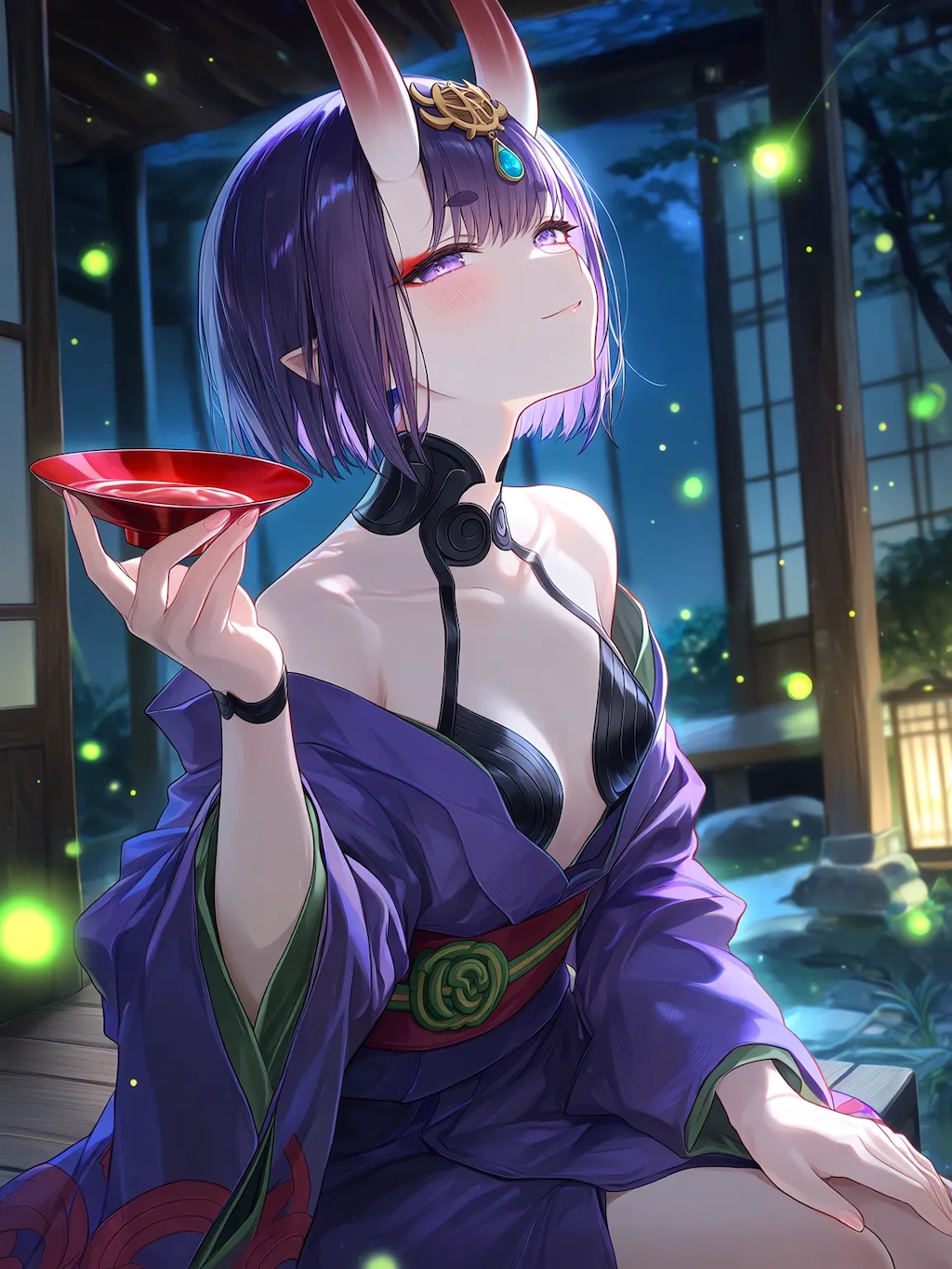 月と蛍と鬼