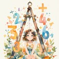算数大好き女の子 4枚目
