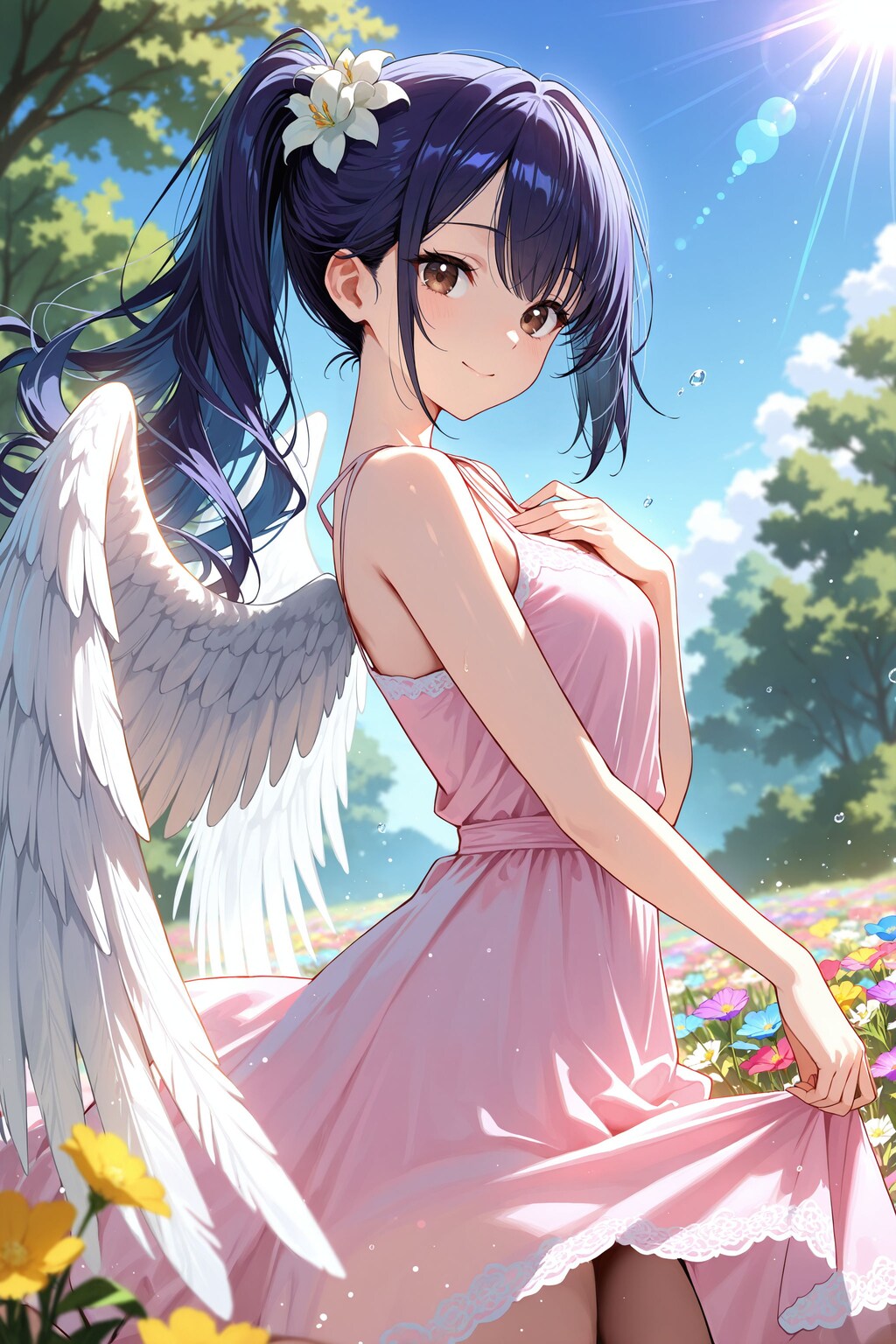 天使さん頑張ります