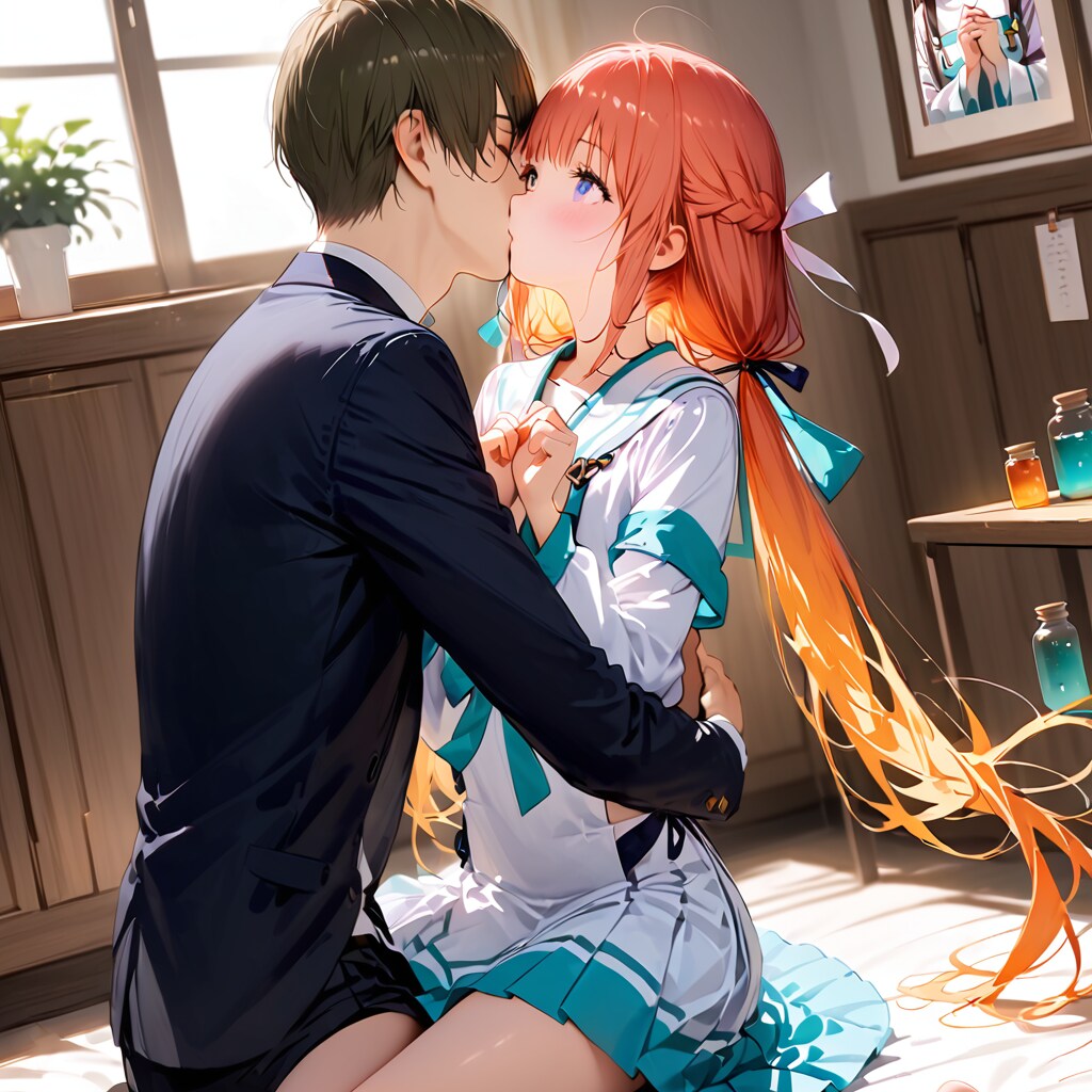 まっ、待って、こころの準備が・・・。