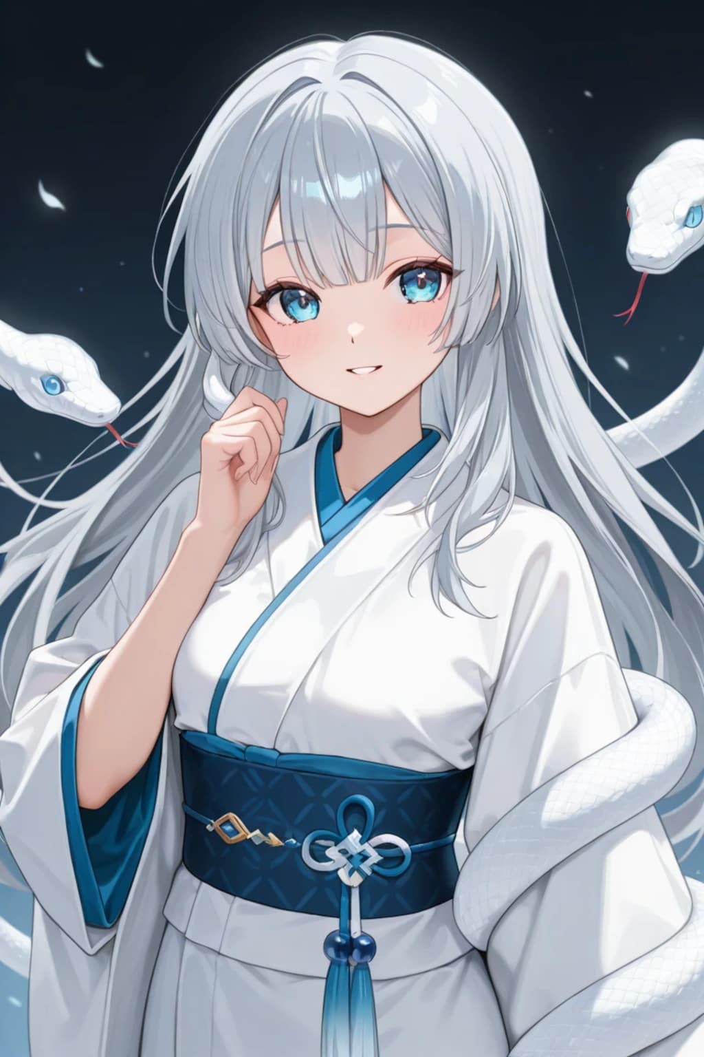 白ヘビの御神体