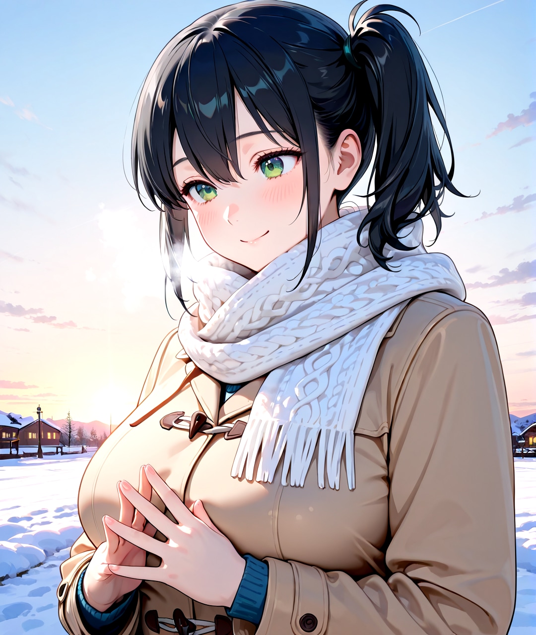 豊満な可愛いおばさん。 | の人気AIイラスト・グラビア