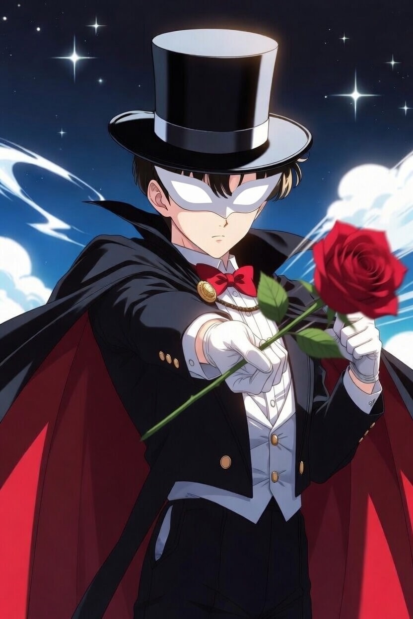 Tuxedo Mask | の人気AIイラスト・グラビア