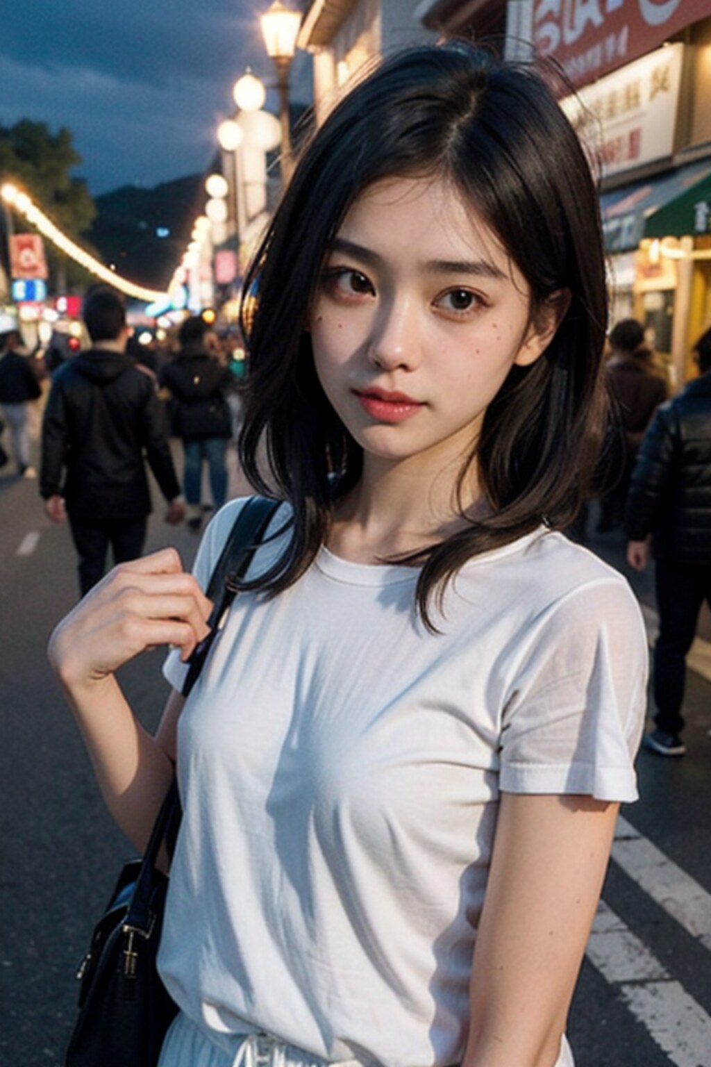 街中＆お祭り露出女子💜Part2