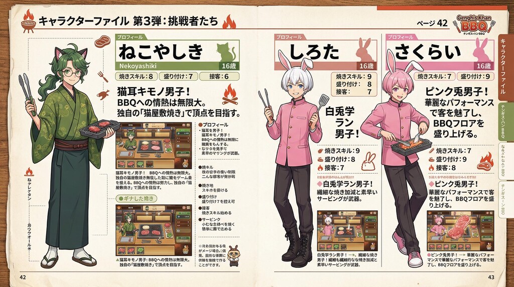 ジンギスカンゲームの攻略本