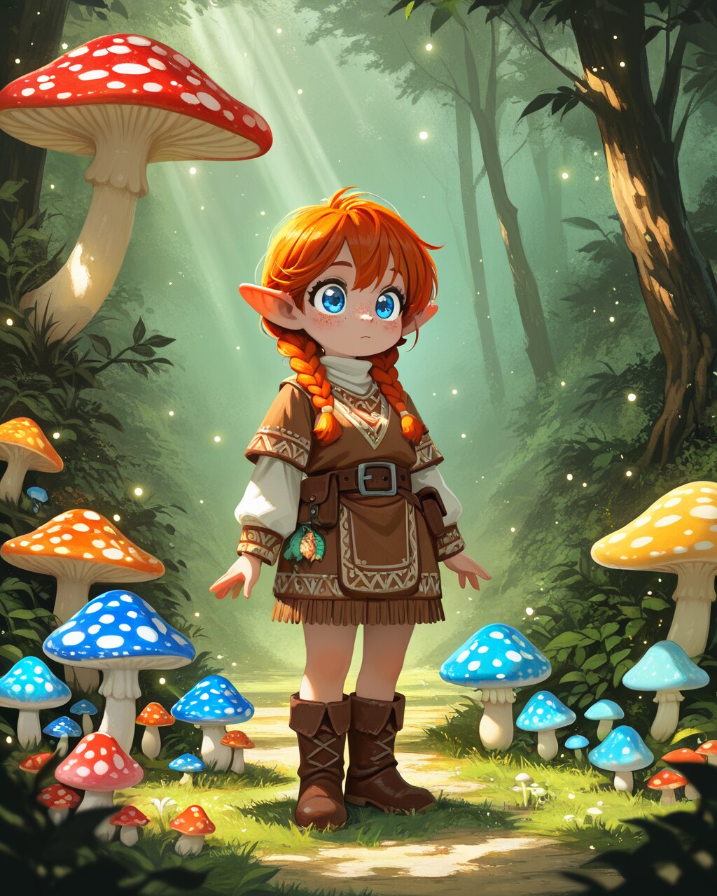 きのこの山の守り人