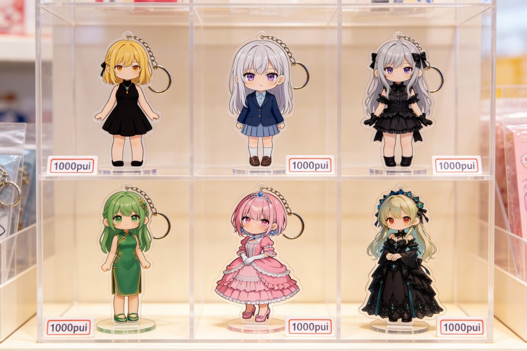 アクリルキー😭