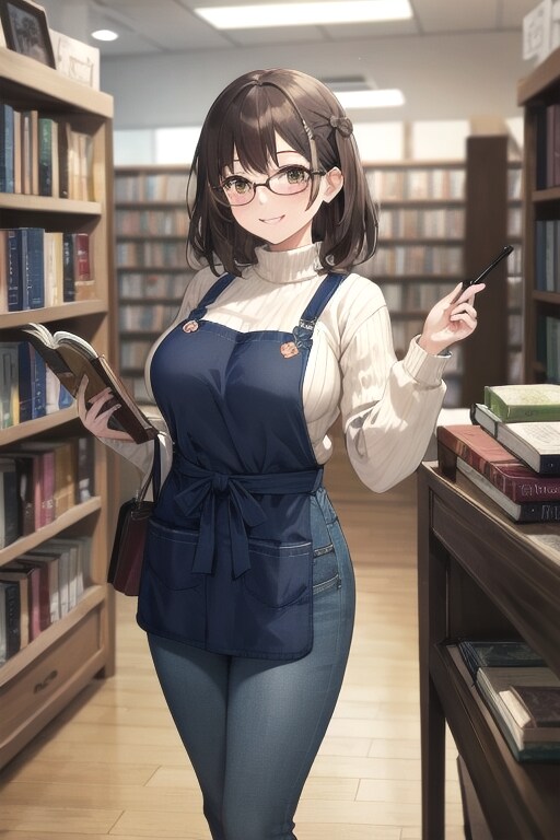 本屋の店員(V4B)