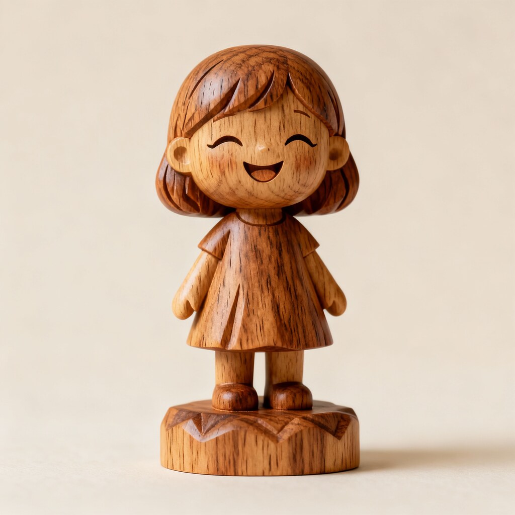 木彫りフィギュア