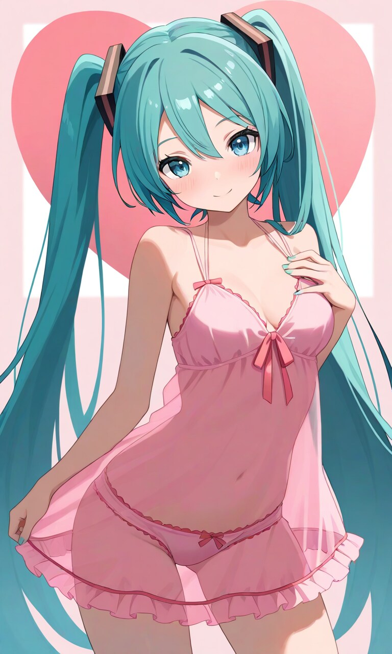初音ミク ランジェリー4