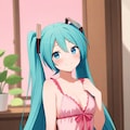 初音ミク ランジェリー4 3枚目