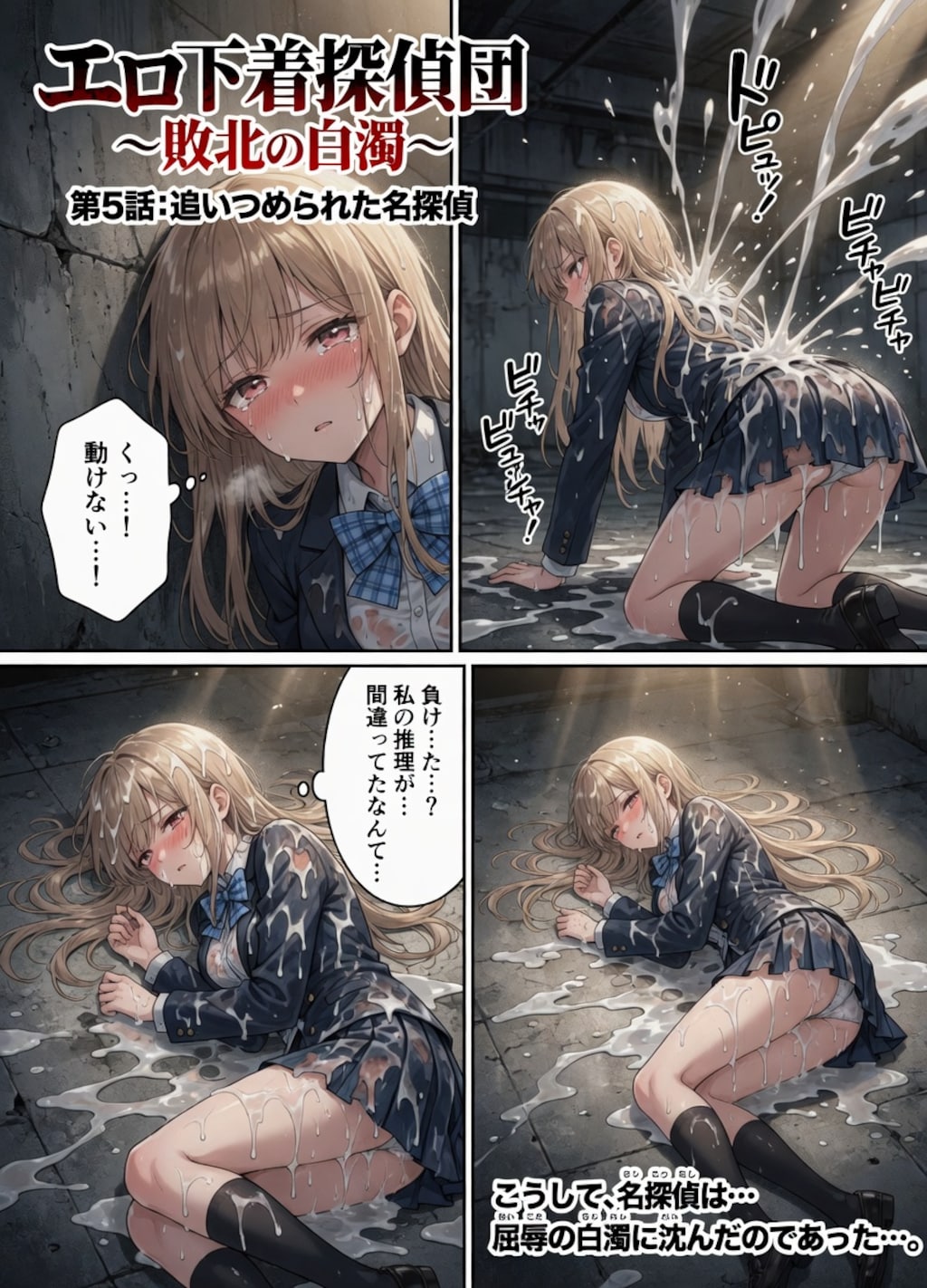 敗北！エロ下着探偵団