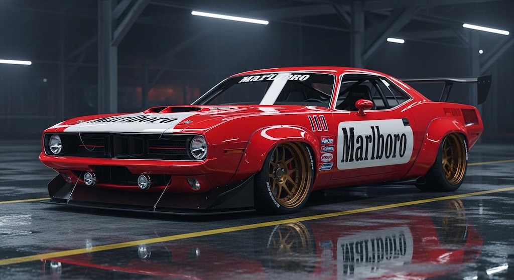 マルボロプリマスクーダレーシングカー